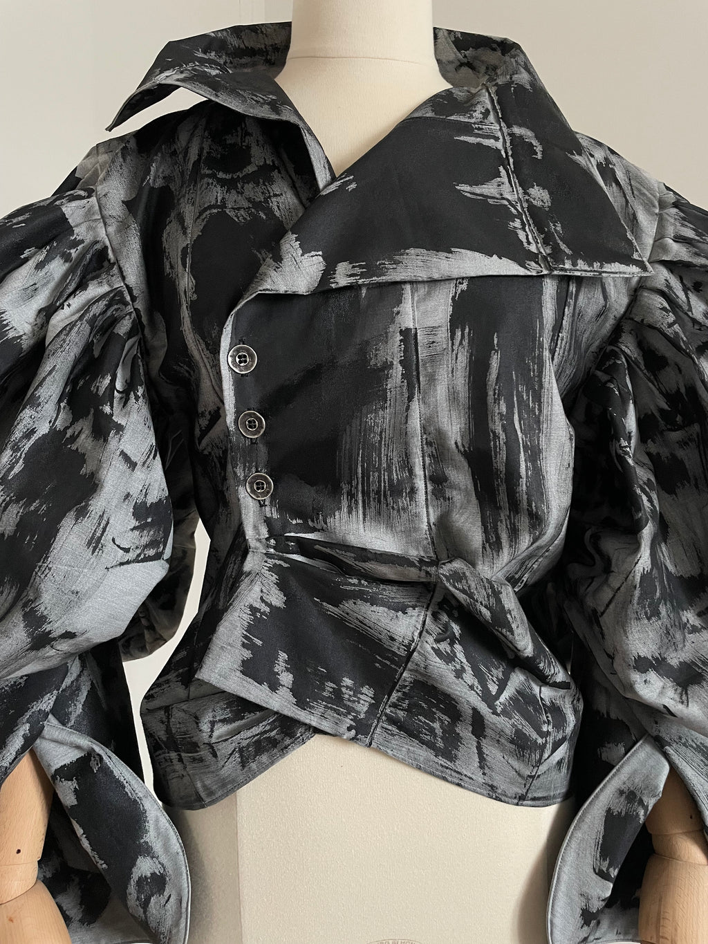 Like crane feathers shirt