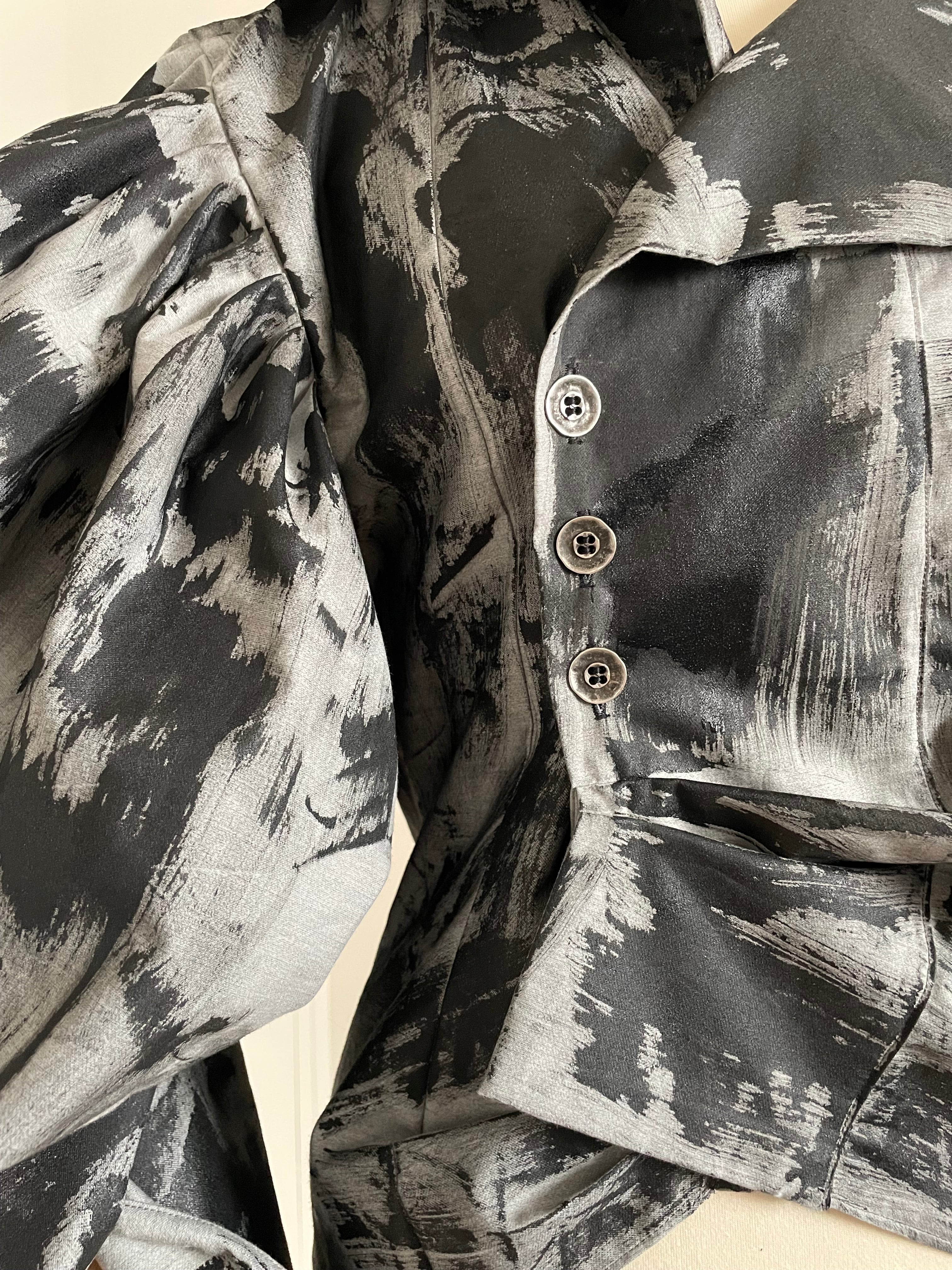 Like crane feathers shirt