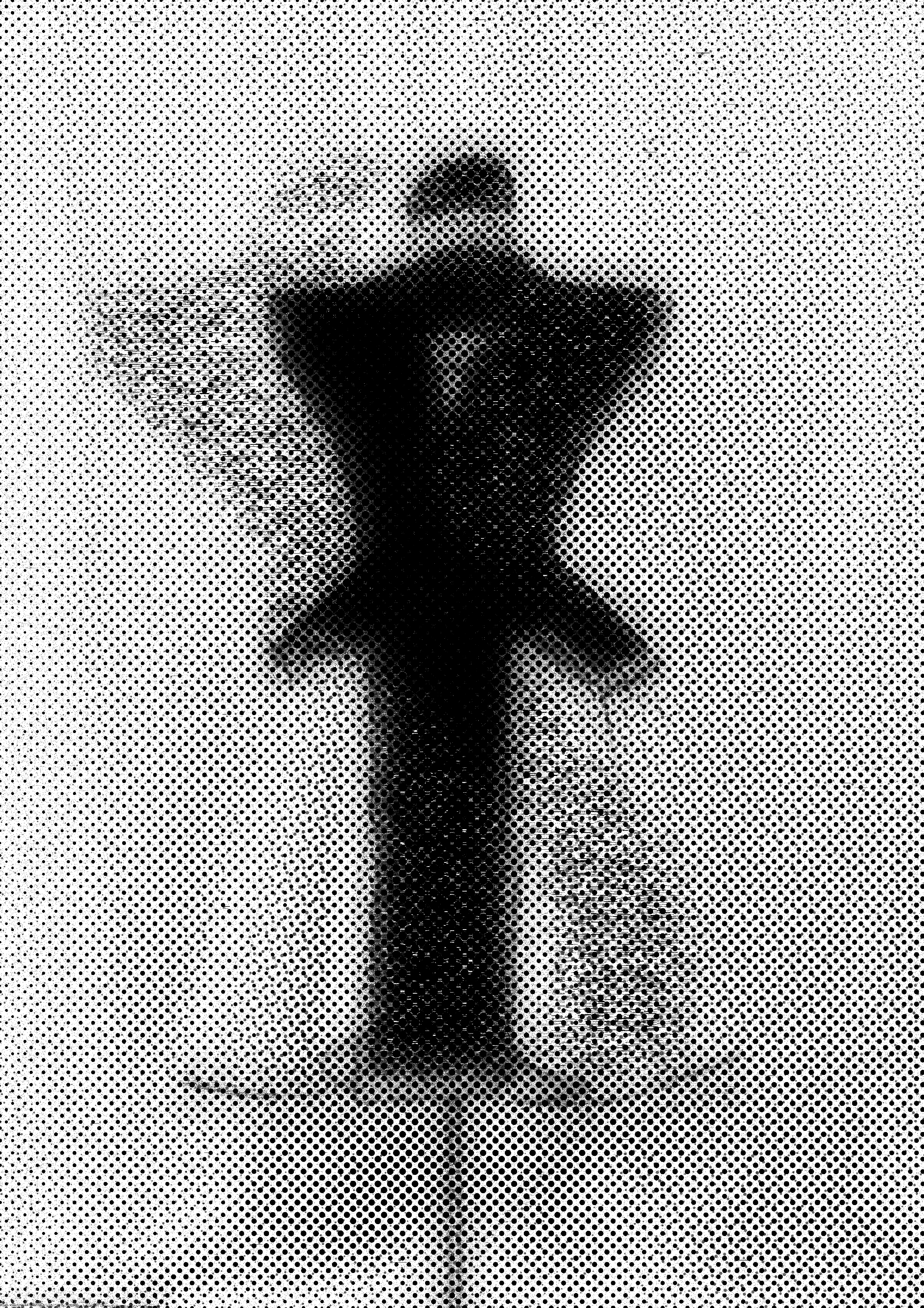 Gisèle sortant des flammes